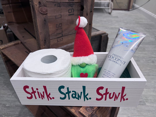 Christmas Themed Bathroom Box