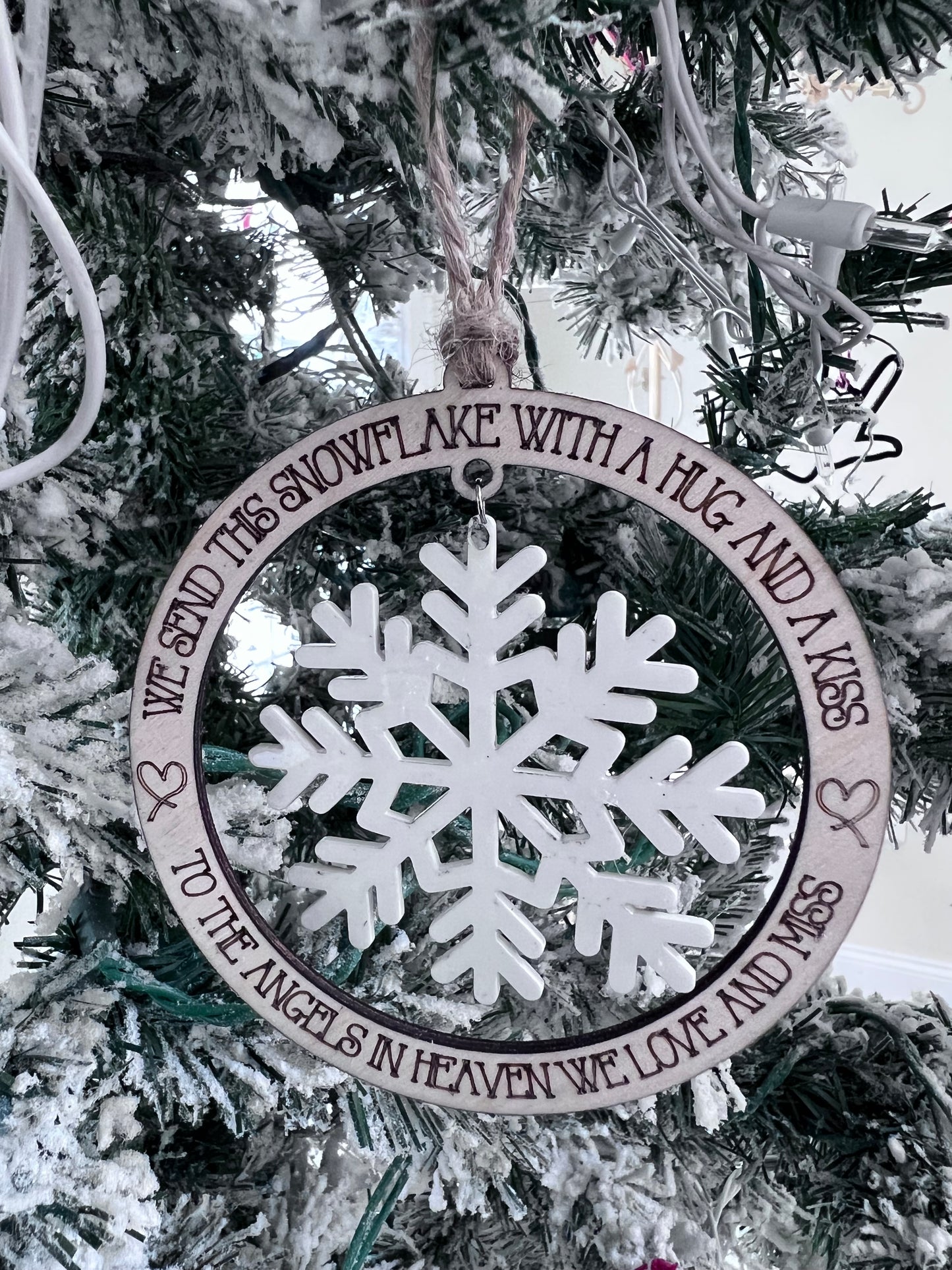 Sending a snowflake to Heaven