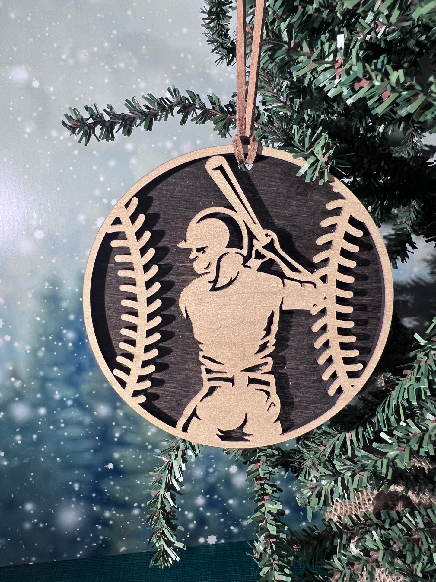 Baseball/Softball Ornaments.