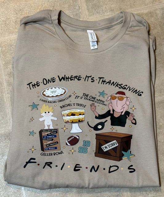 THANKSGIVING FRIENDS TSHIRT