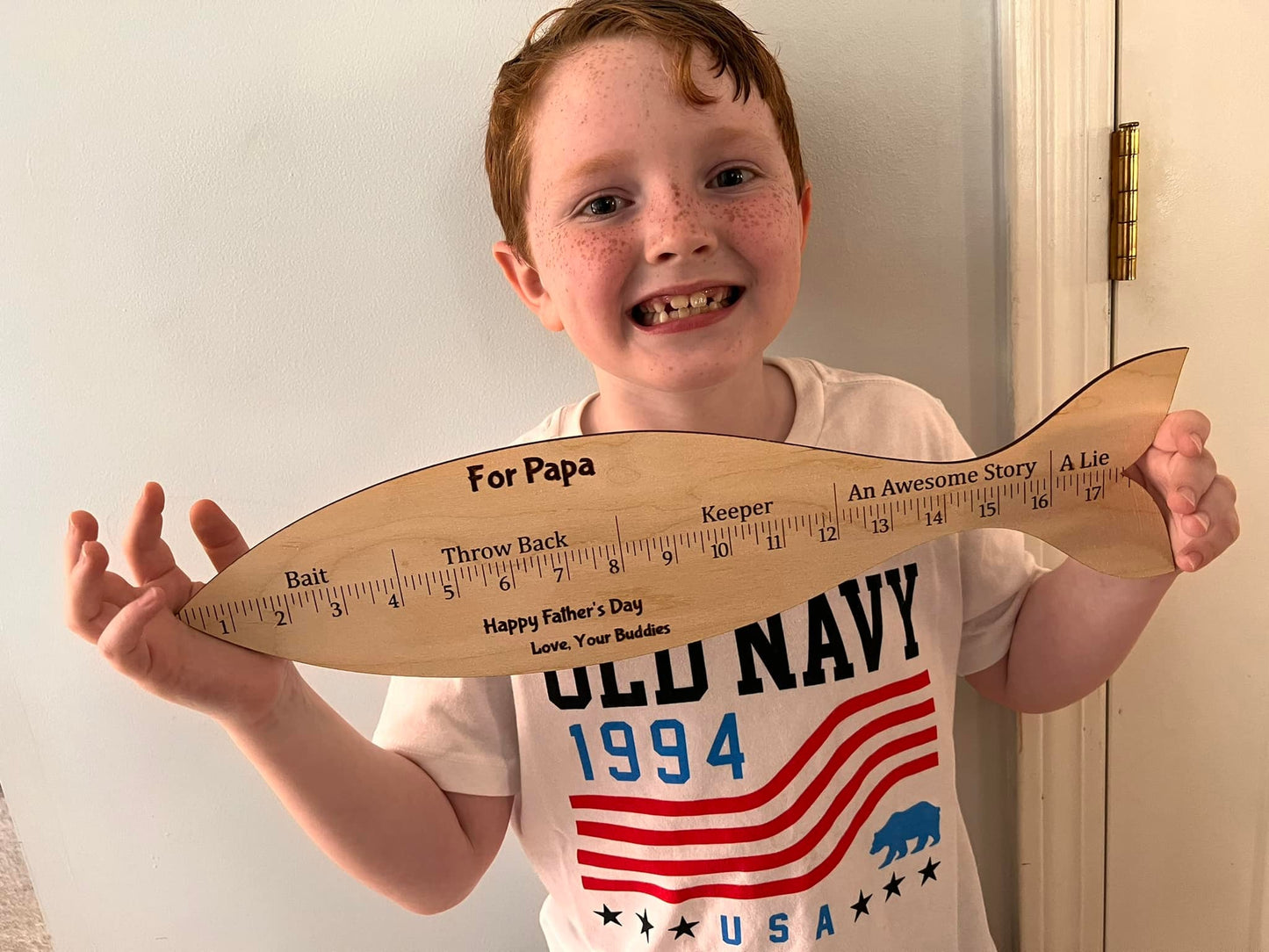 Father's Day Fish Ruler