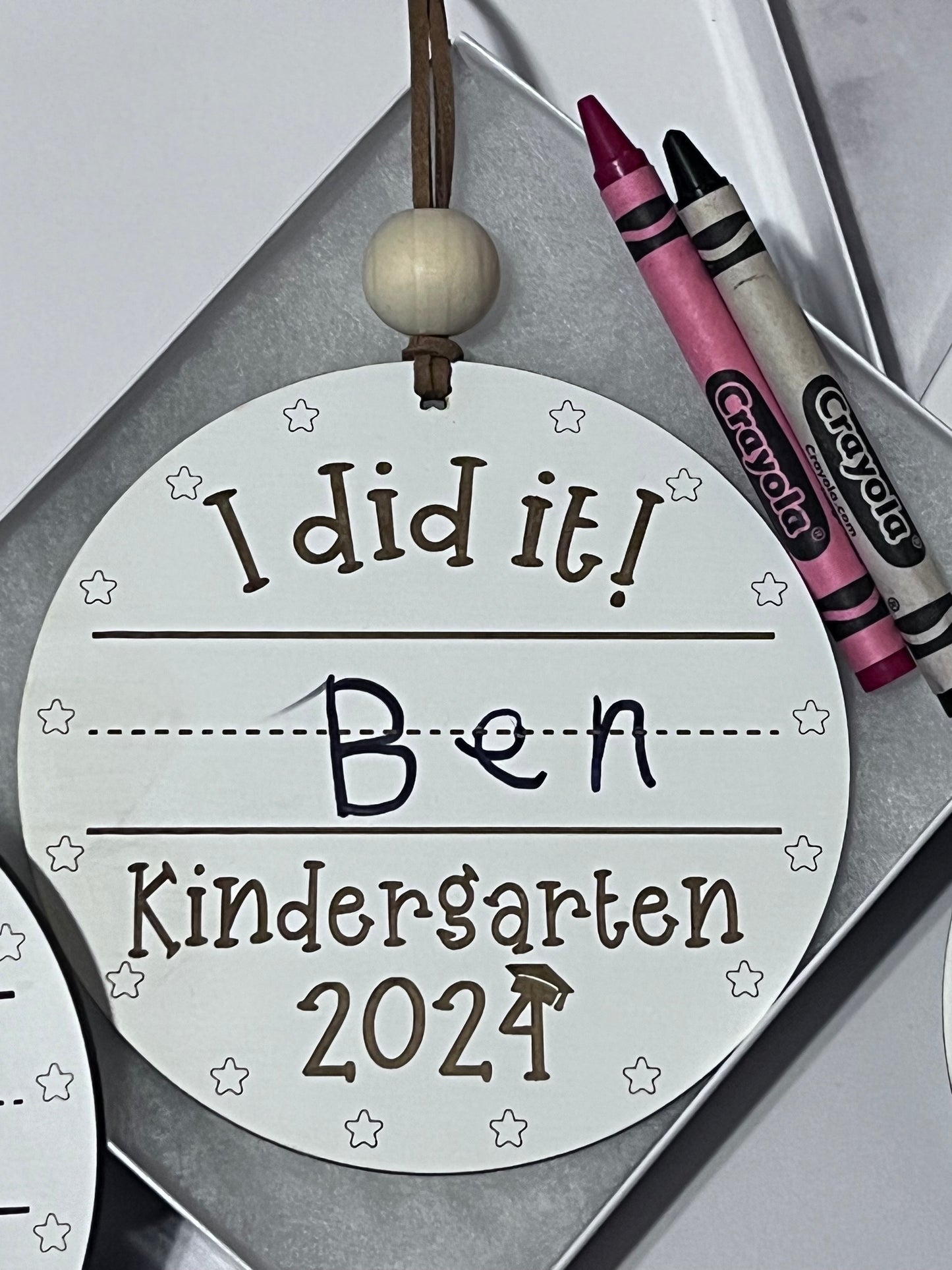 Graduation Handwriting Ornaments for littles