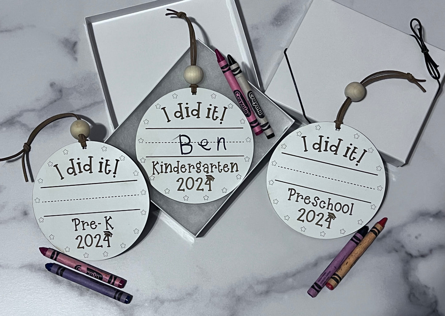 Graduation Handwriting Ornaments for littles