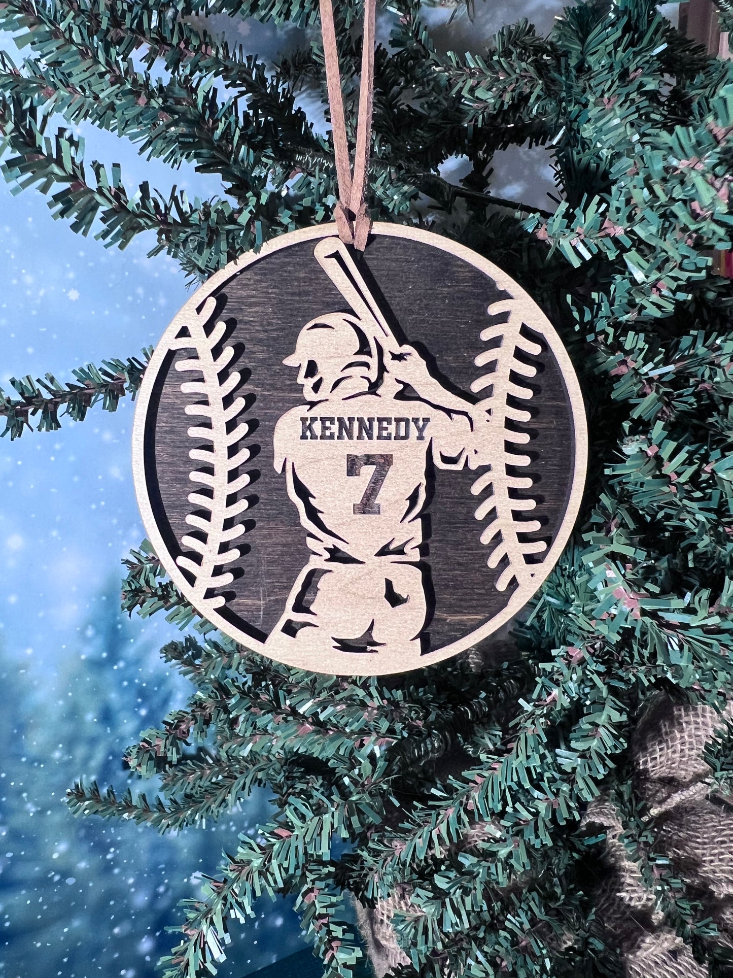 Baseball/Softball Ornaments.