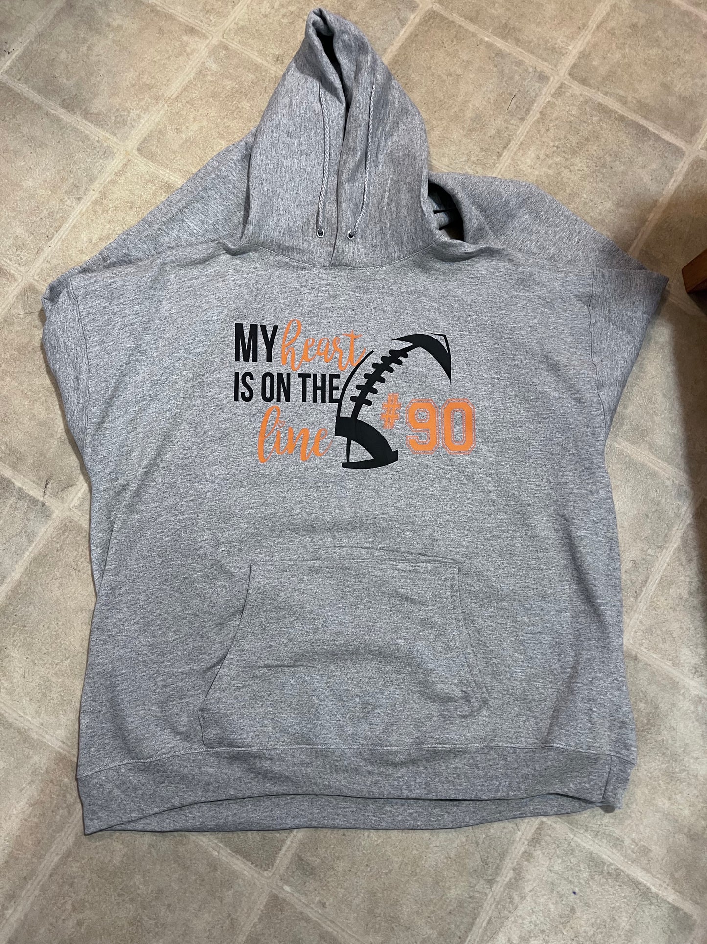 Customizable Football Sweatshirt