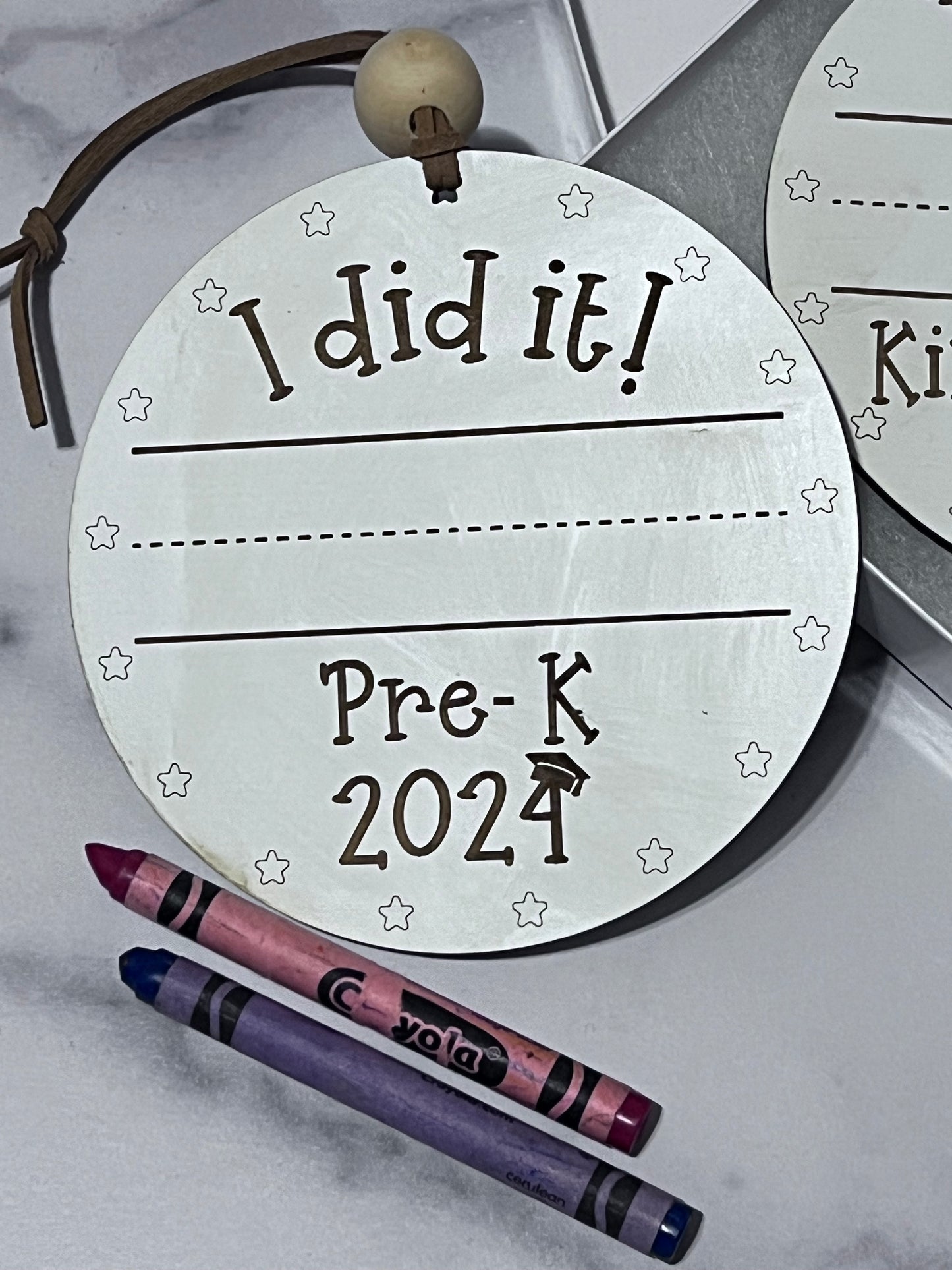 Graduation Handwriting Ornaments for littles