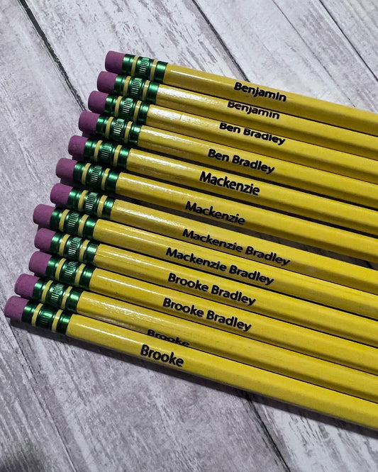 Monogrammed Pencils