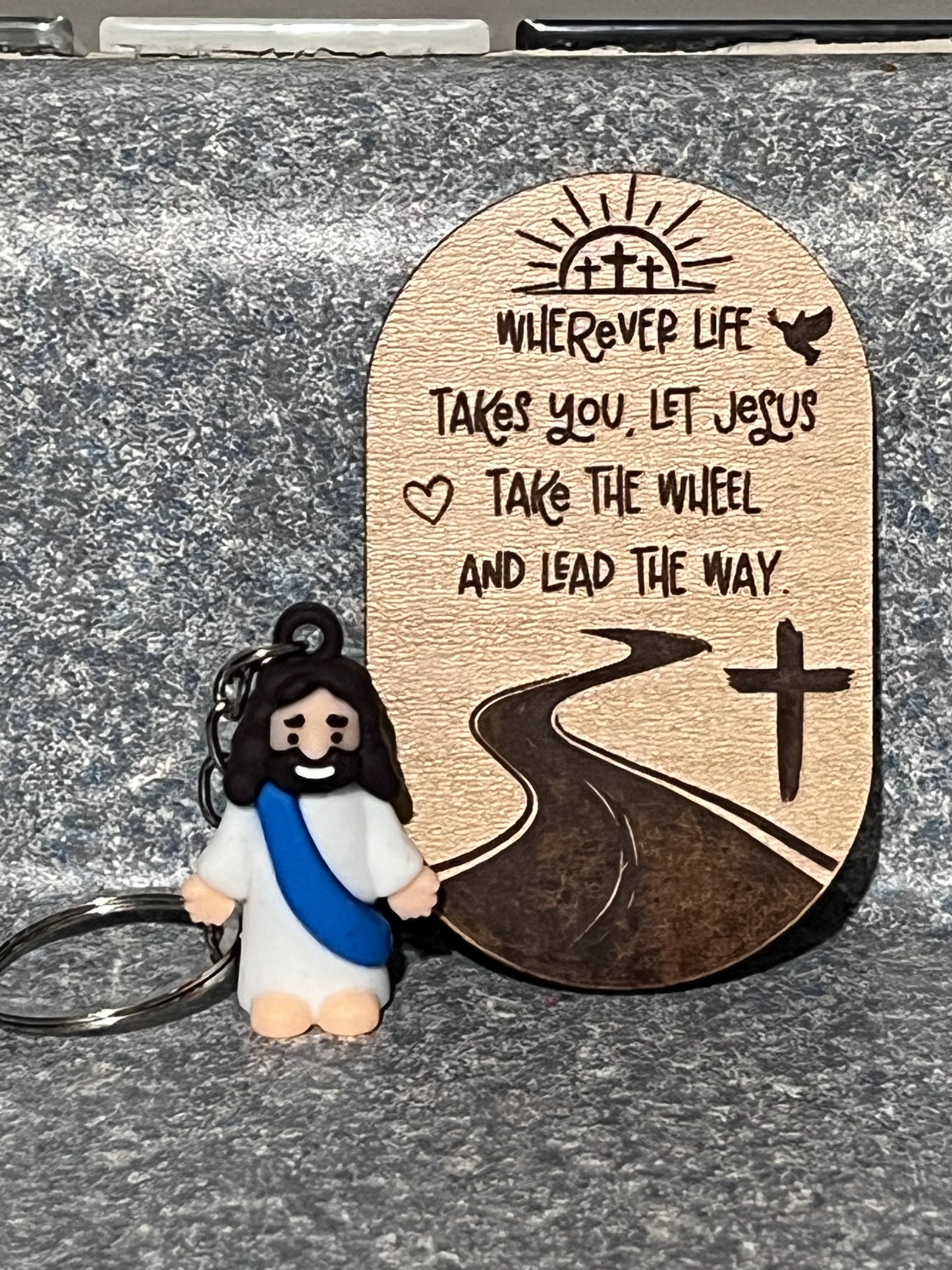 Jesus Keychain