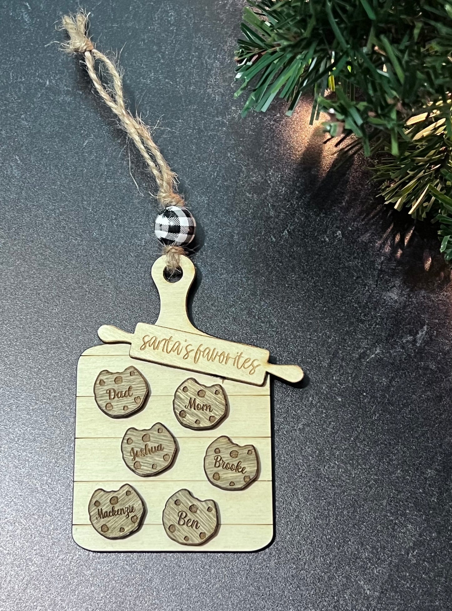 Santa’s Favorites Orament