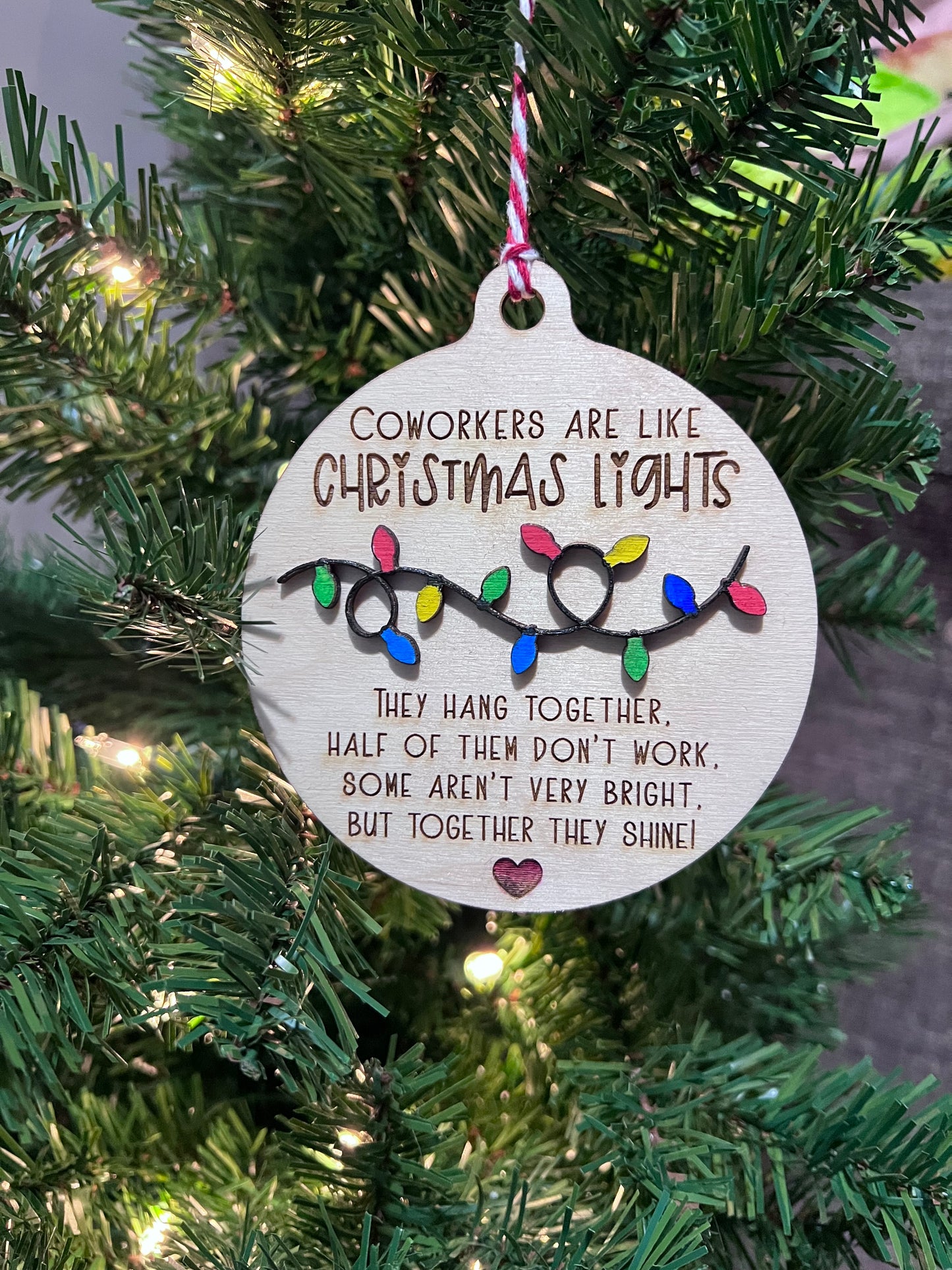 Coworkers are like Christmas Lights