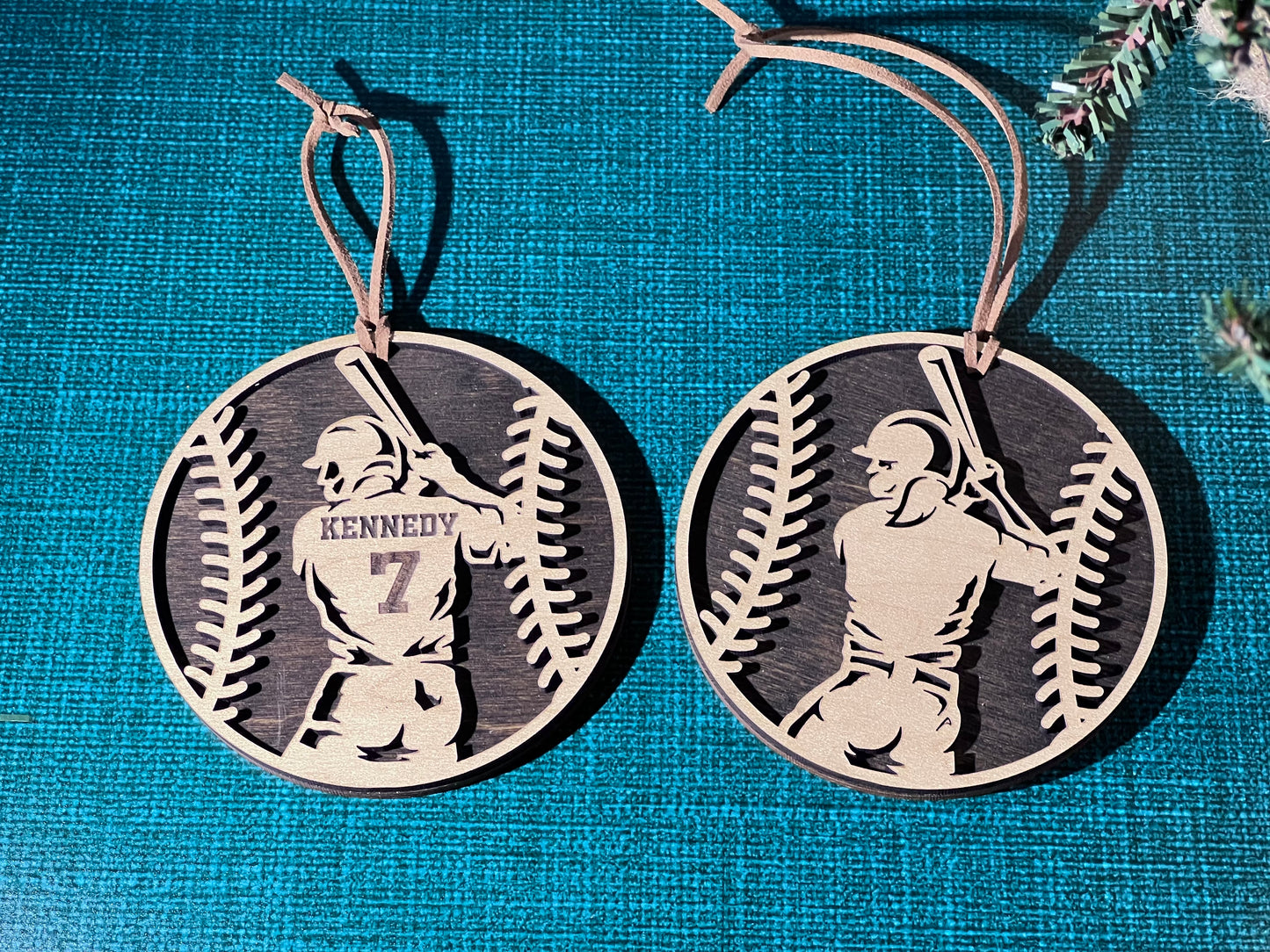 Baseball/Softball Ornaments.