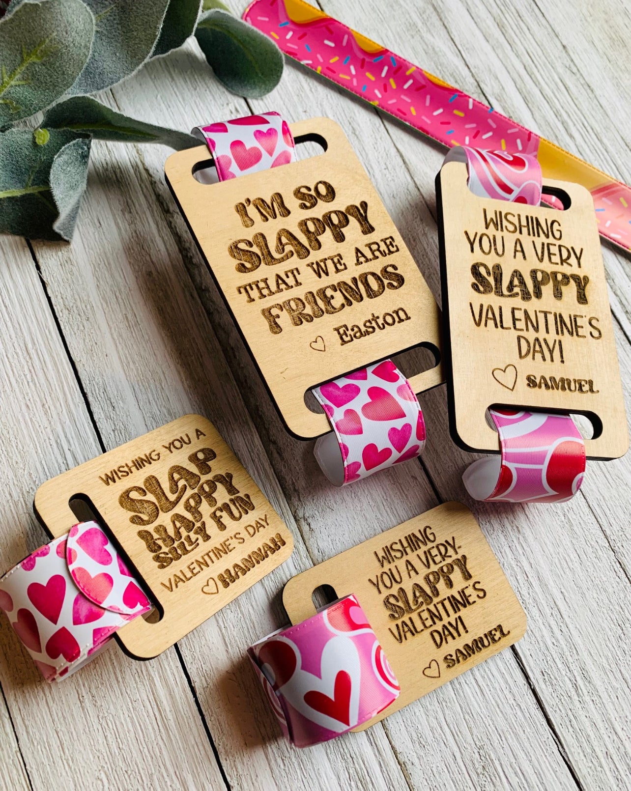 Valentine Slap Bracelets!