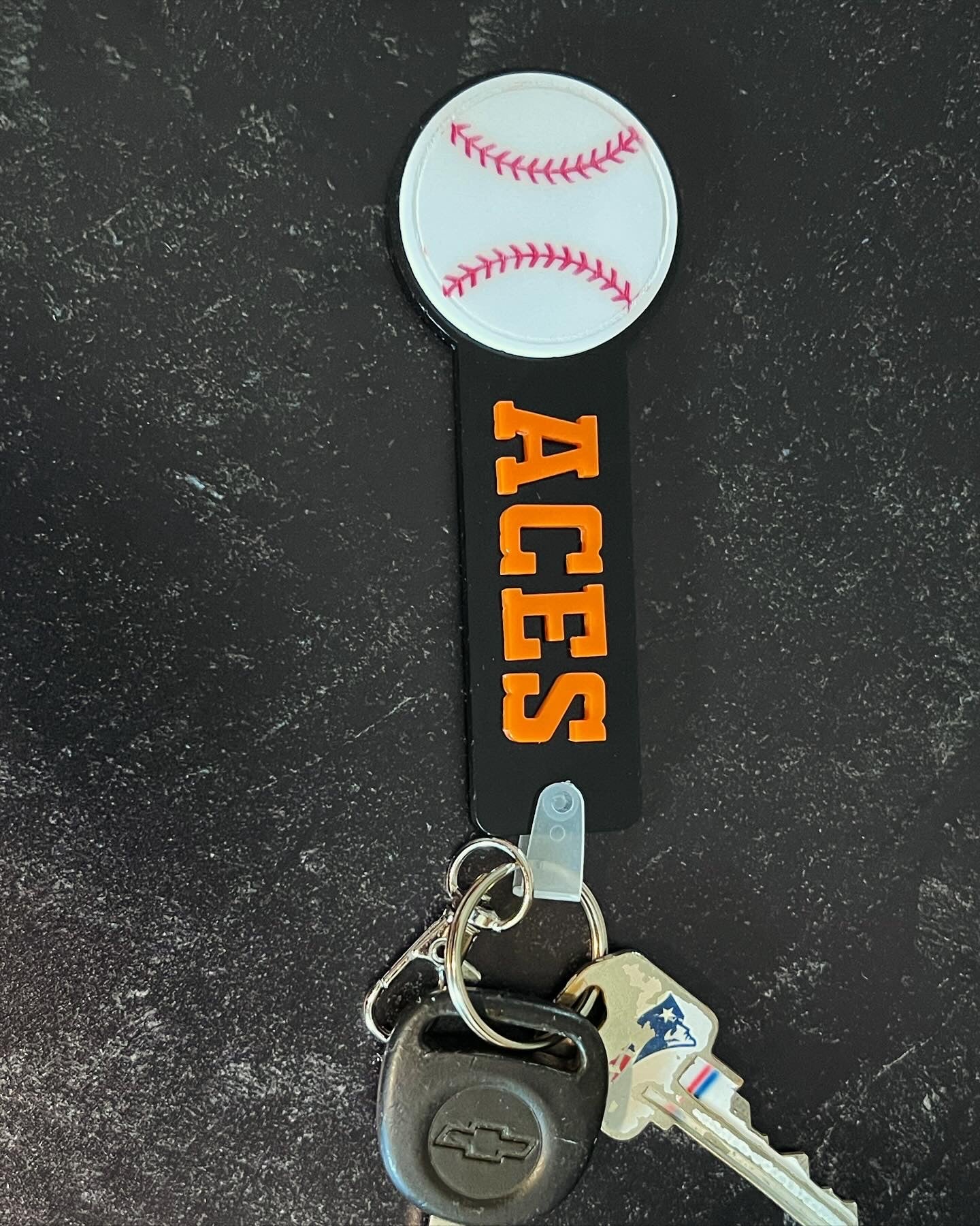 Baseball Key Chain