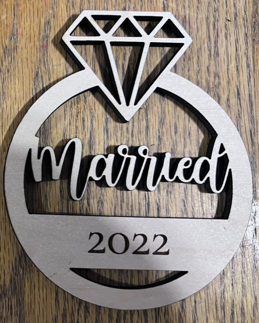 Married Ornament