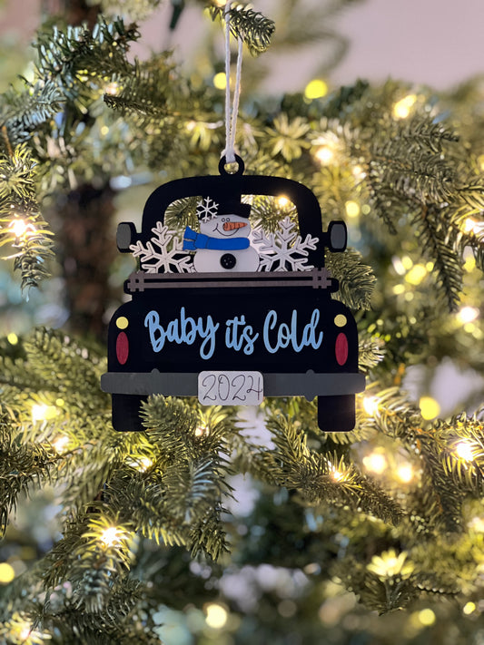 Truck ornaments