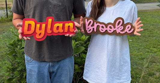 16 inch Name Sign Kits