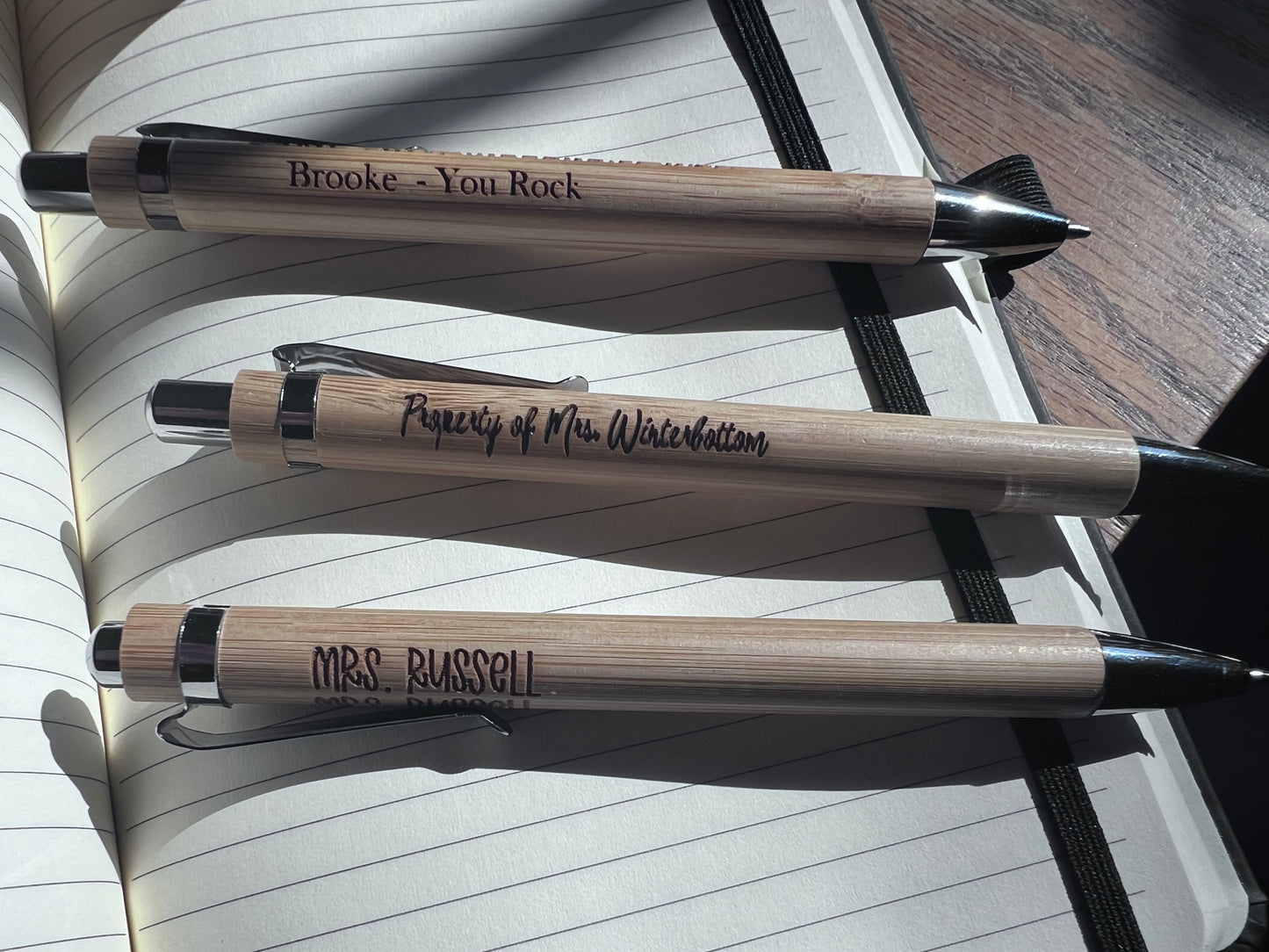 Personalized Wood Engraved Pen