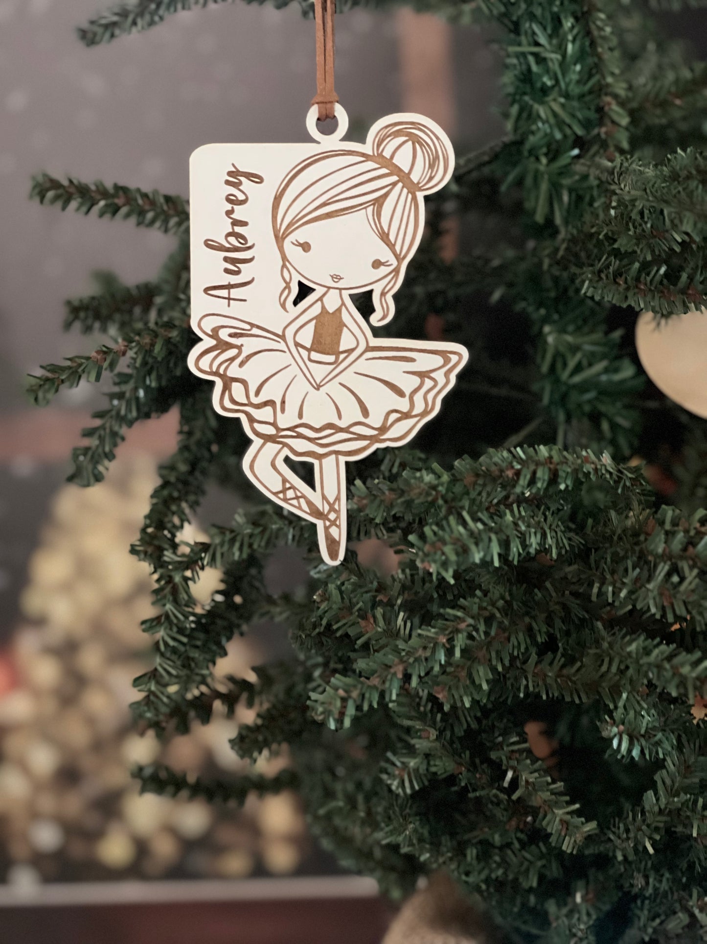 Personalized Ballet Dancer Ornament