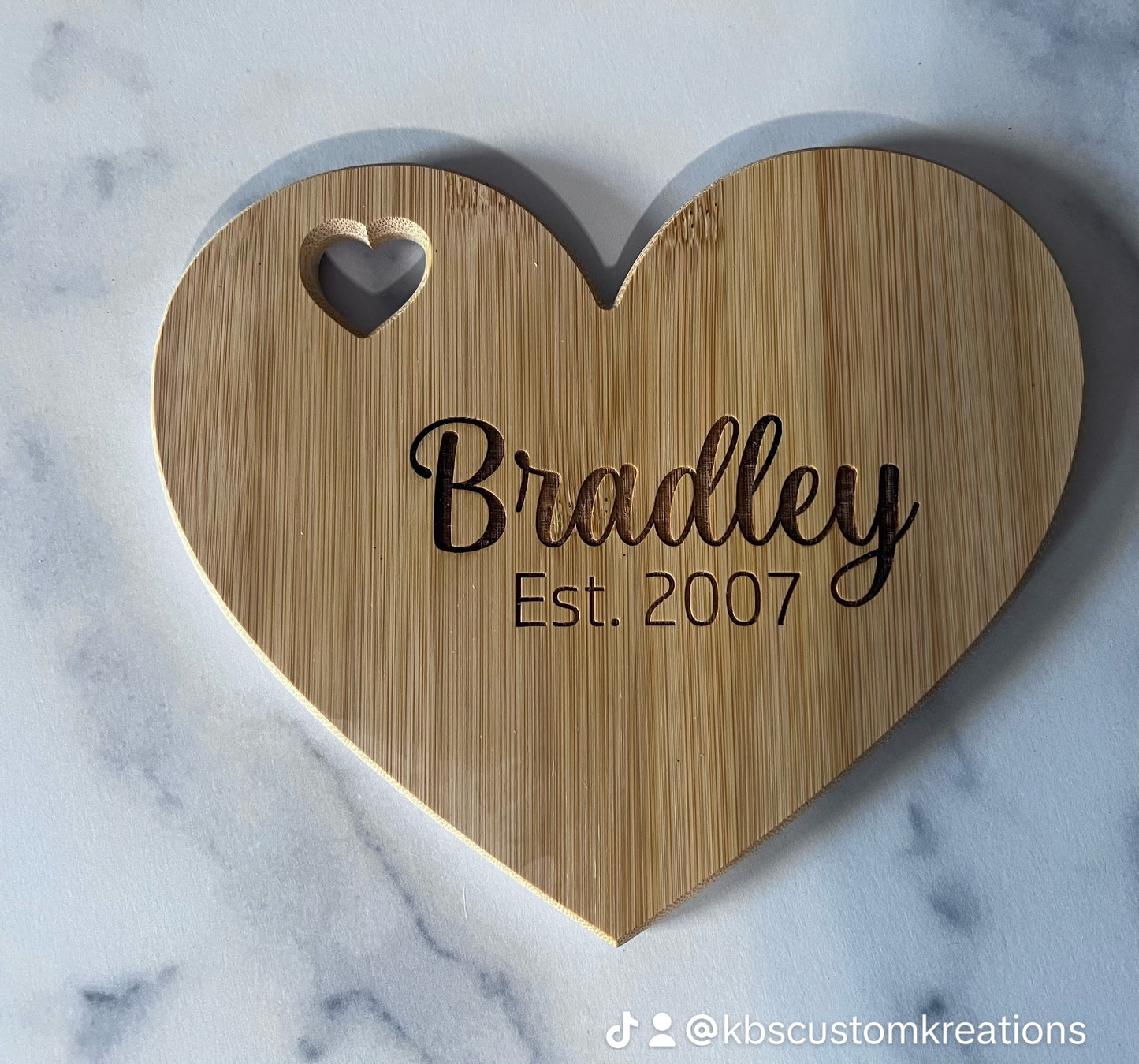 Heart Shaped Cutting Board