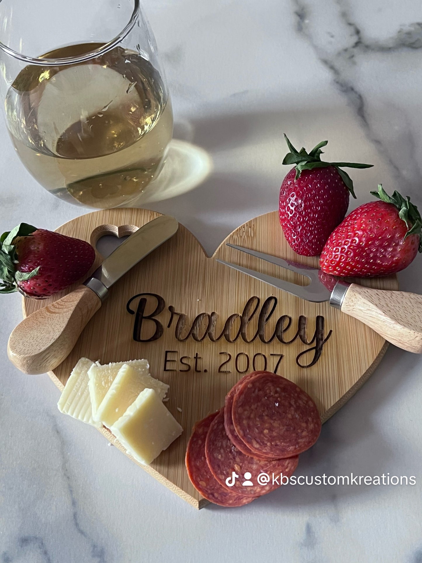 Heart Shaped Cutting Board