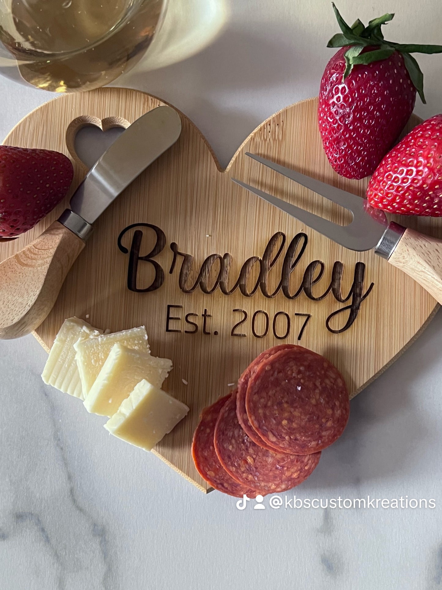 Heart Shaped Cutting Board