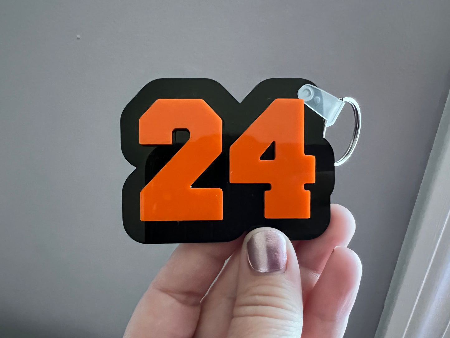 “24” keychain