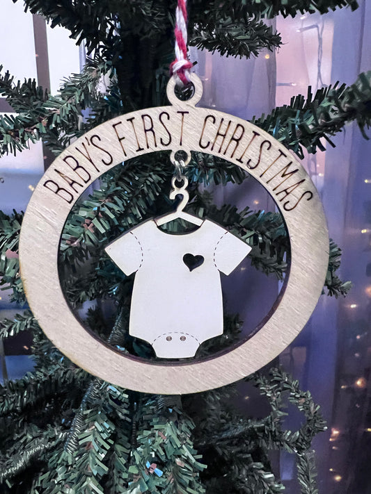 Baby’s First Christmas Ornament