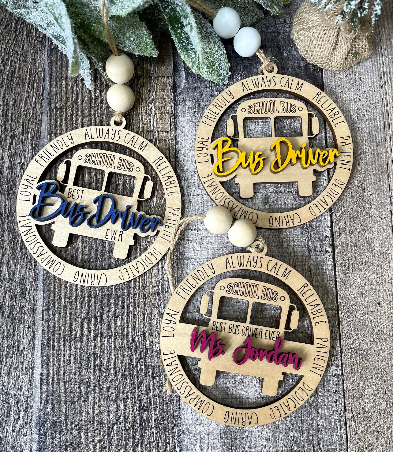 Bus Driver Ornament