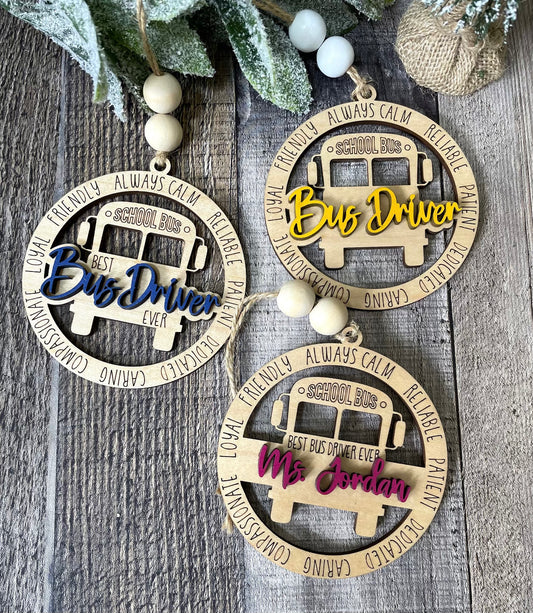 Bus Driver Ornament