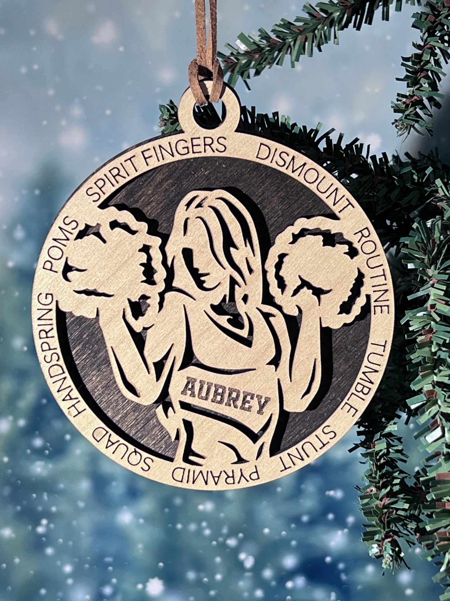 Cheerleader Ornament