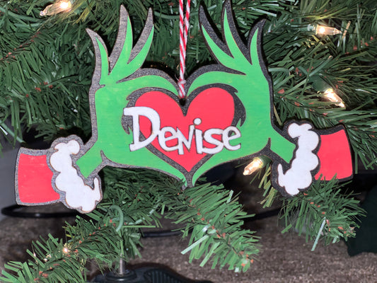 Grinch Hands Ornament