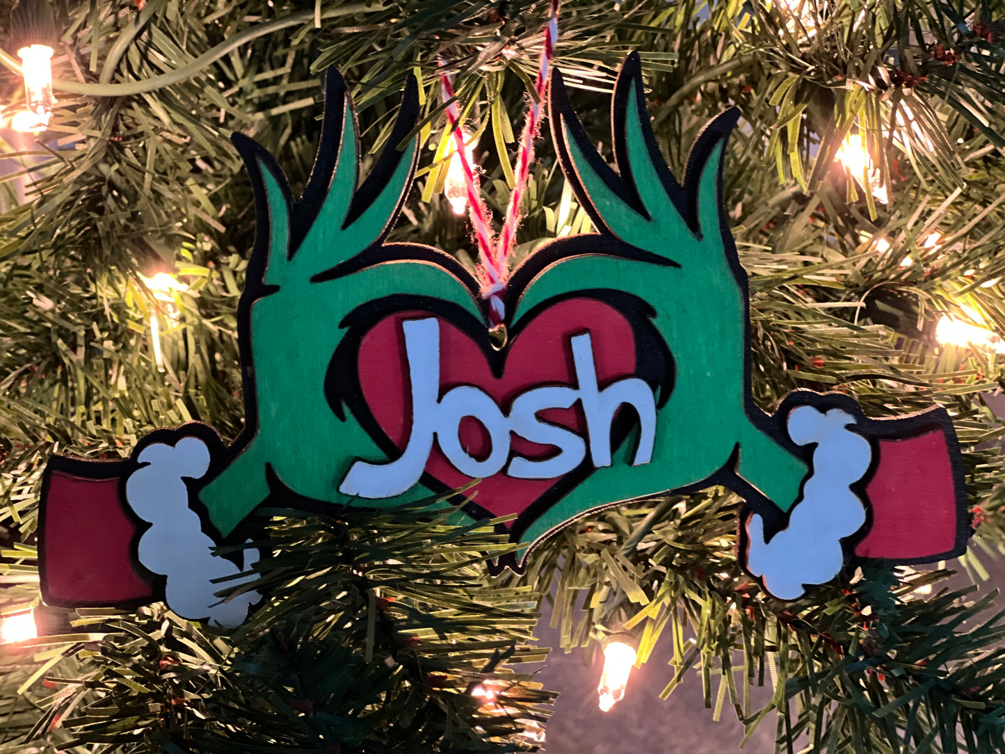 Grinch Hands Ornament