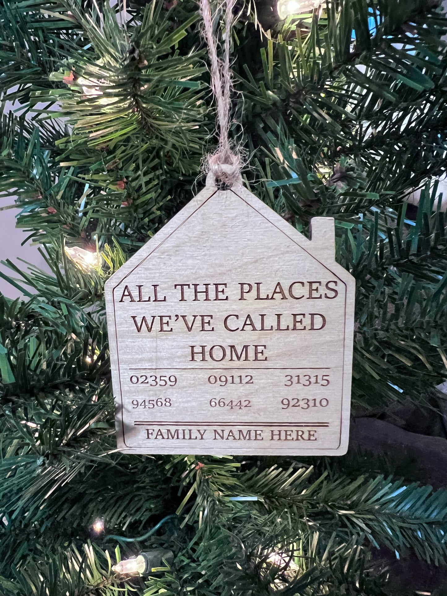 Places we have lived…