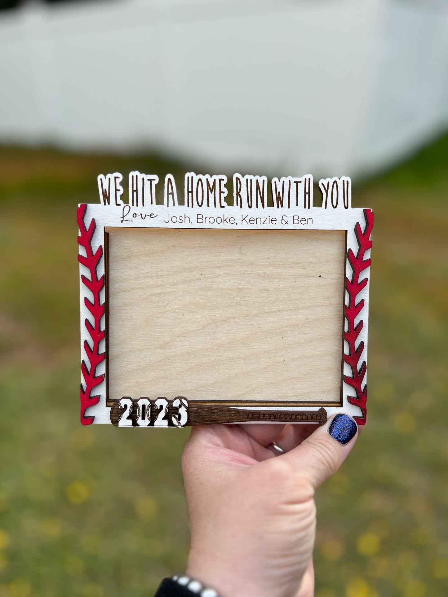 Home Run Picture Frame