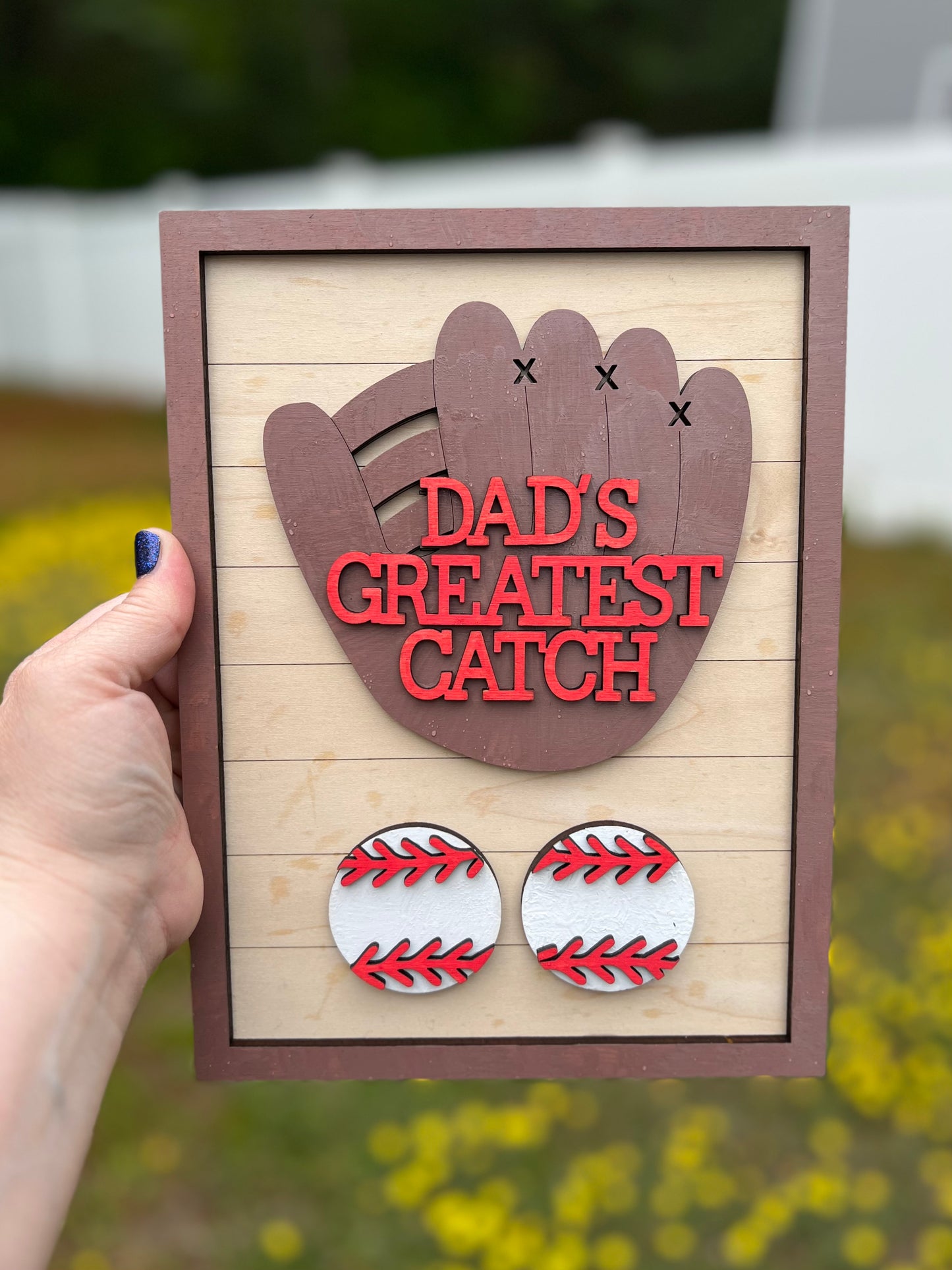 Baseball Glove Sign