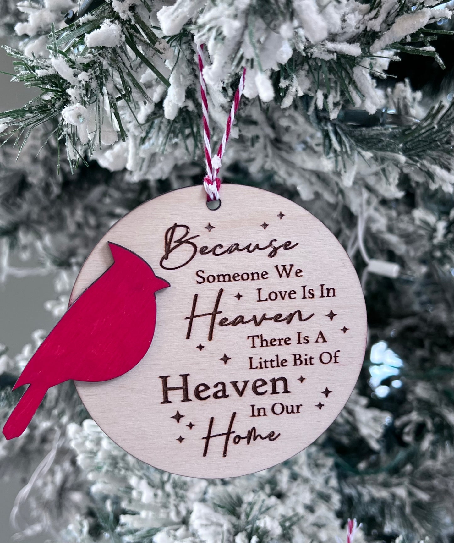 Heavenly Cardinal Ornament
