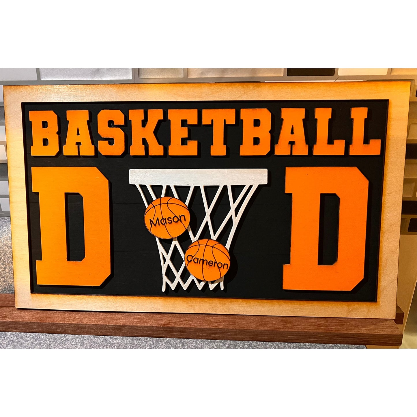 Basketball Dad Sign