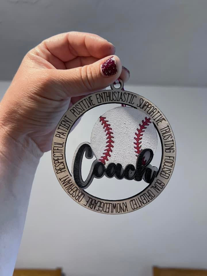 Coach Ornaments