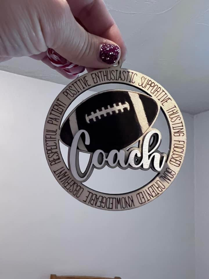 Coach Ornaments