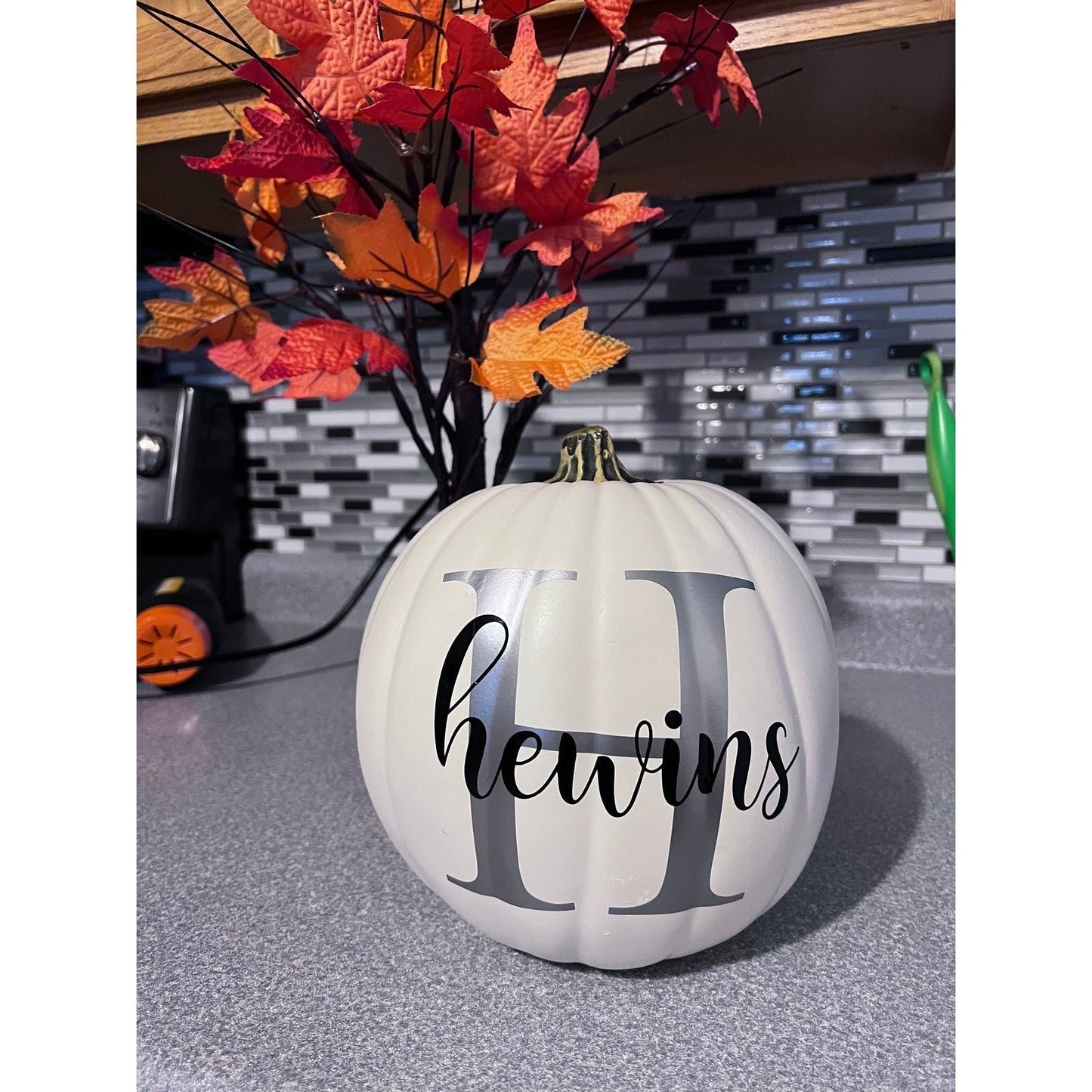 Faux Foam Pumpkins