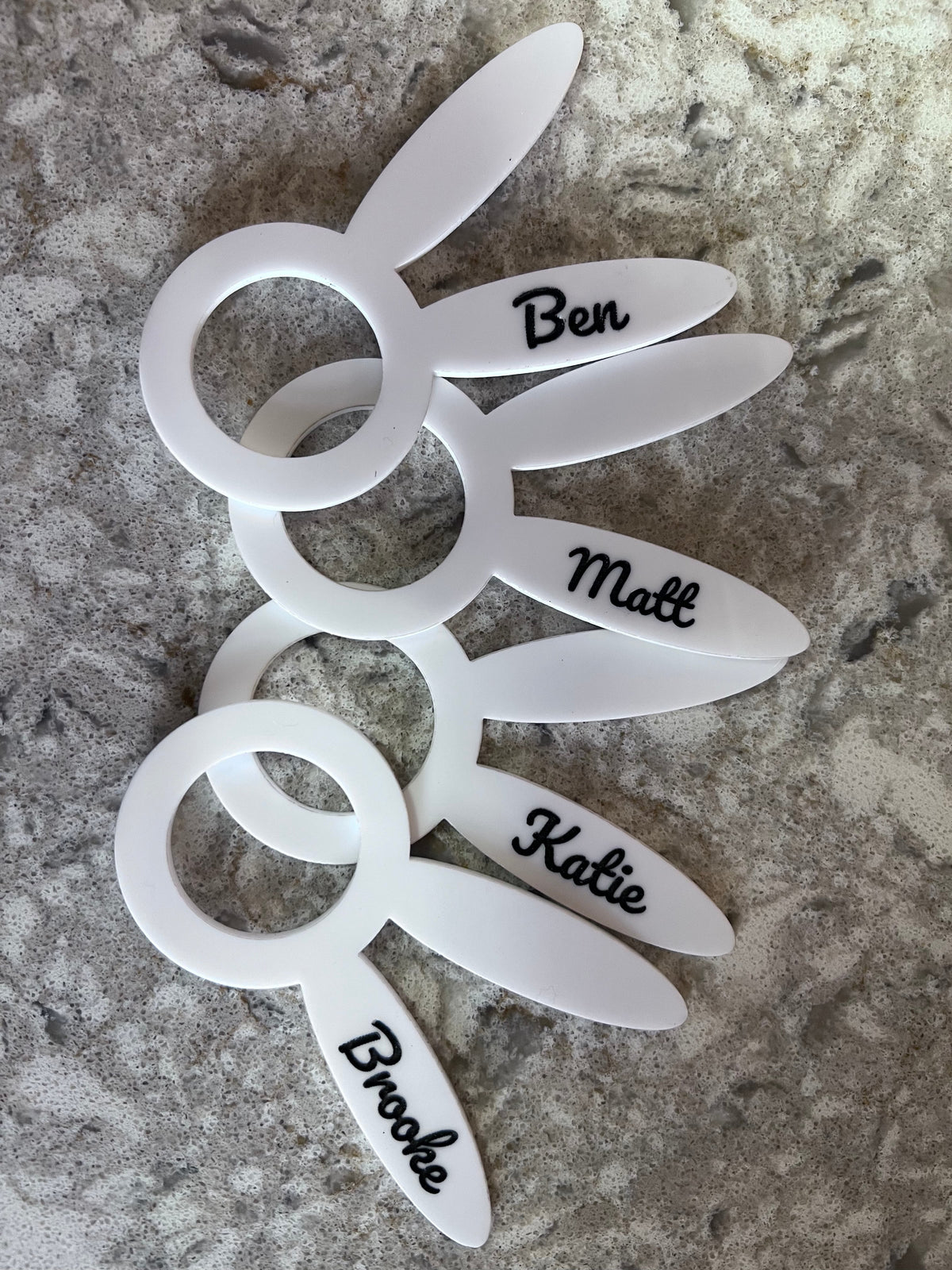 Personalized Easter Napkin Holders