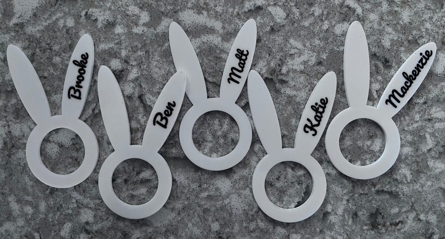 Personalized Easter Napkin Holders