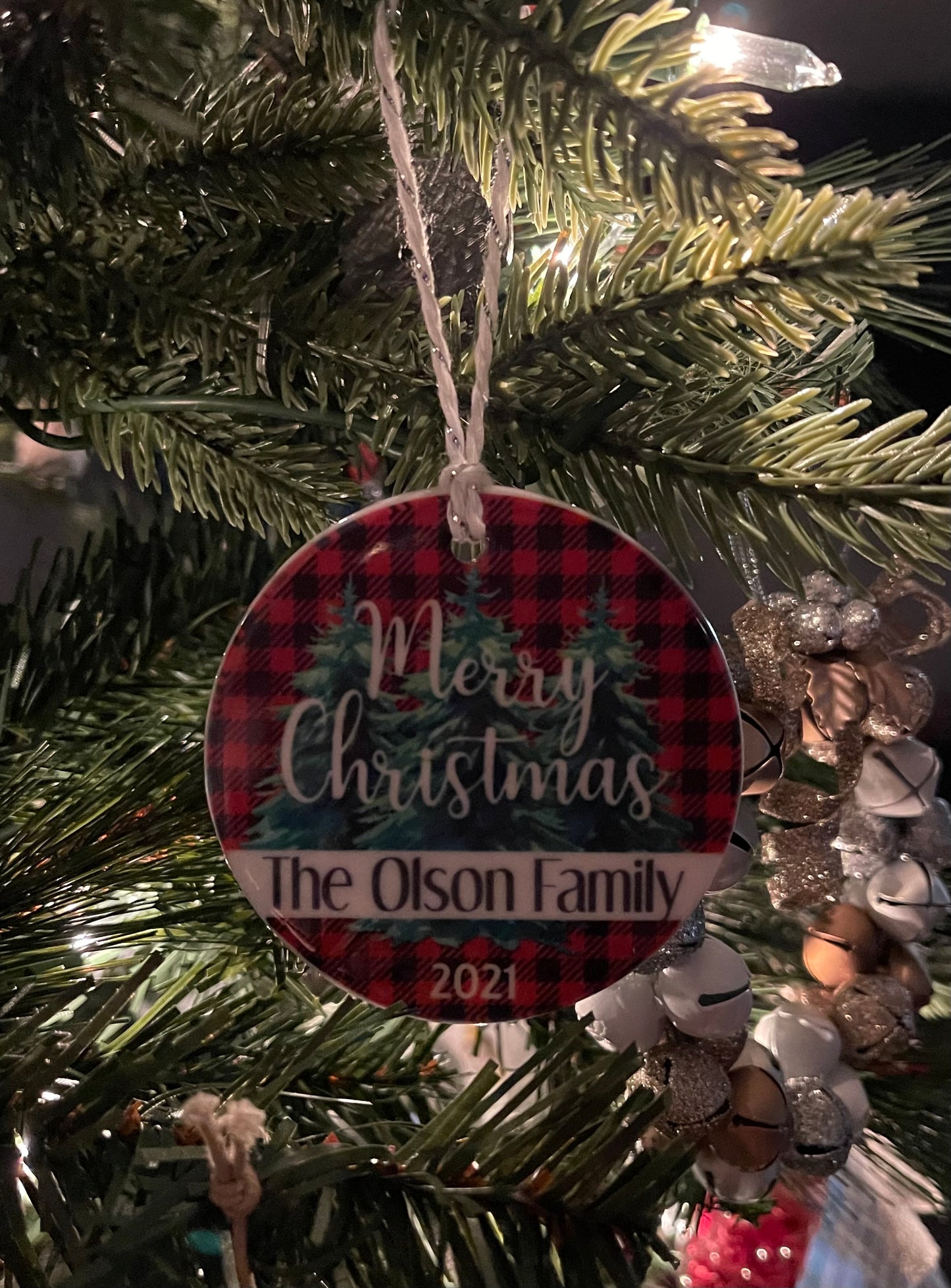 PUT YOUR OWN PICTURE on a Customized Ornaments!!