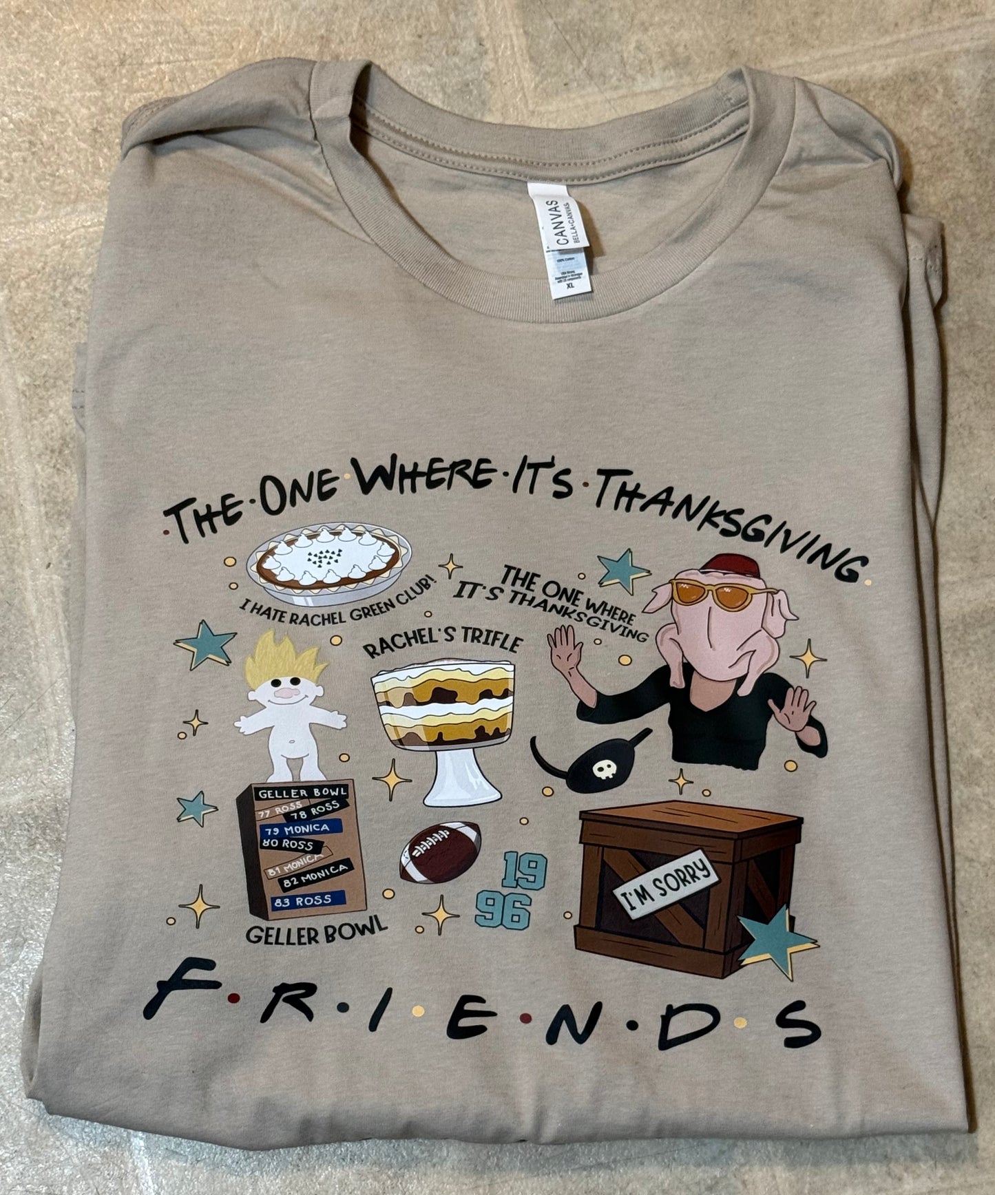 THANKSGIVING FRIENDS TSHIRT