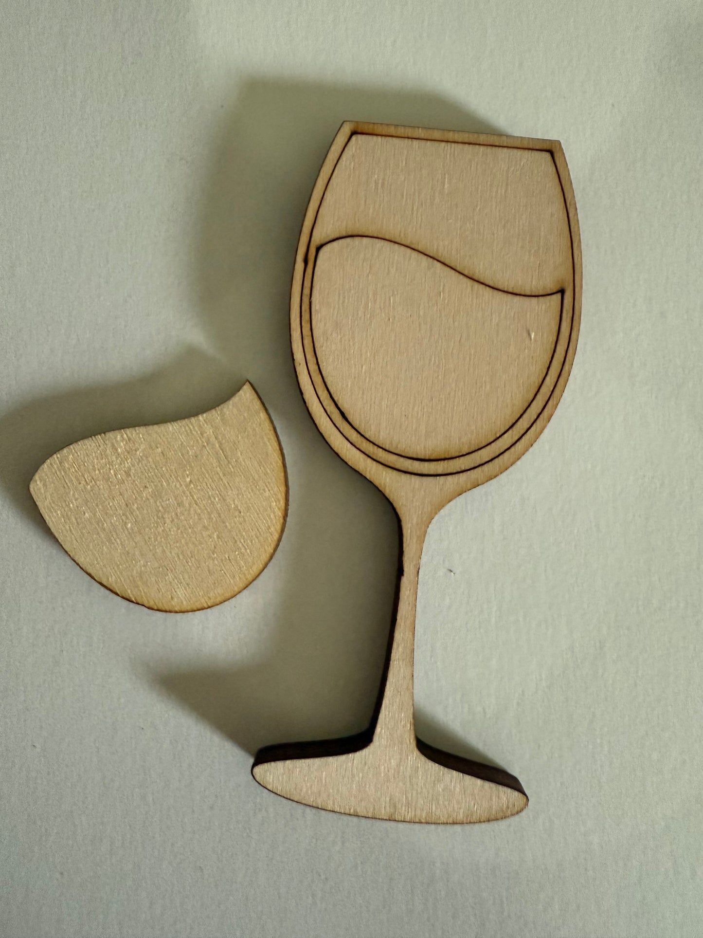Wine glass-unpainted