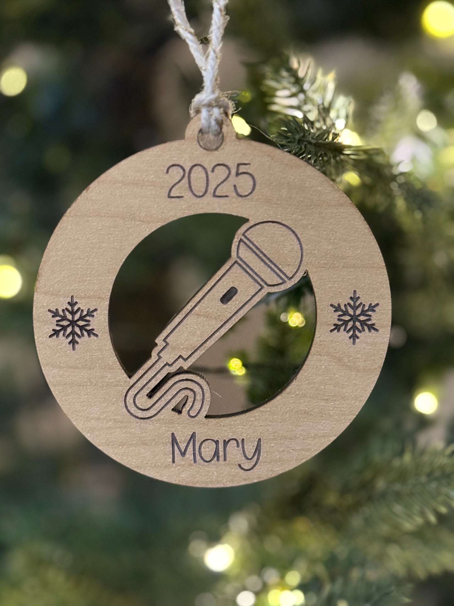 Personailzed Music/Chorus Ornament