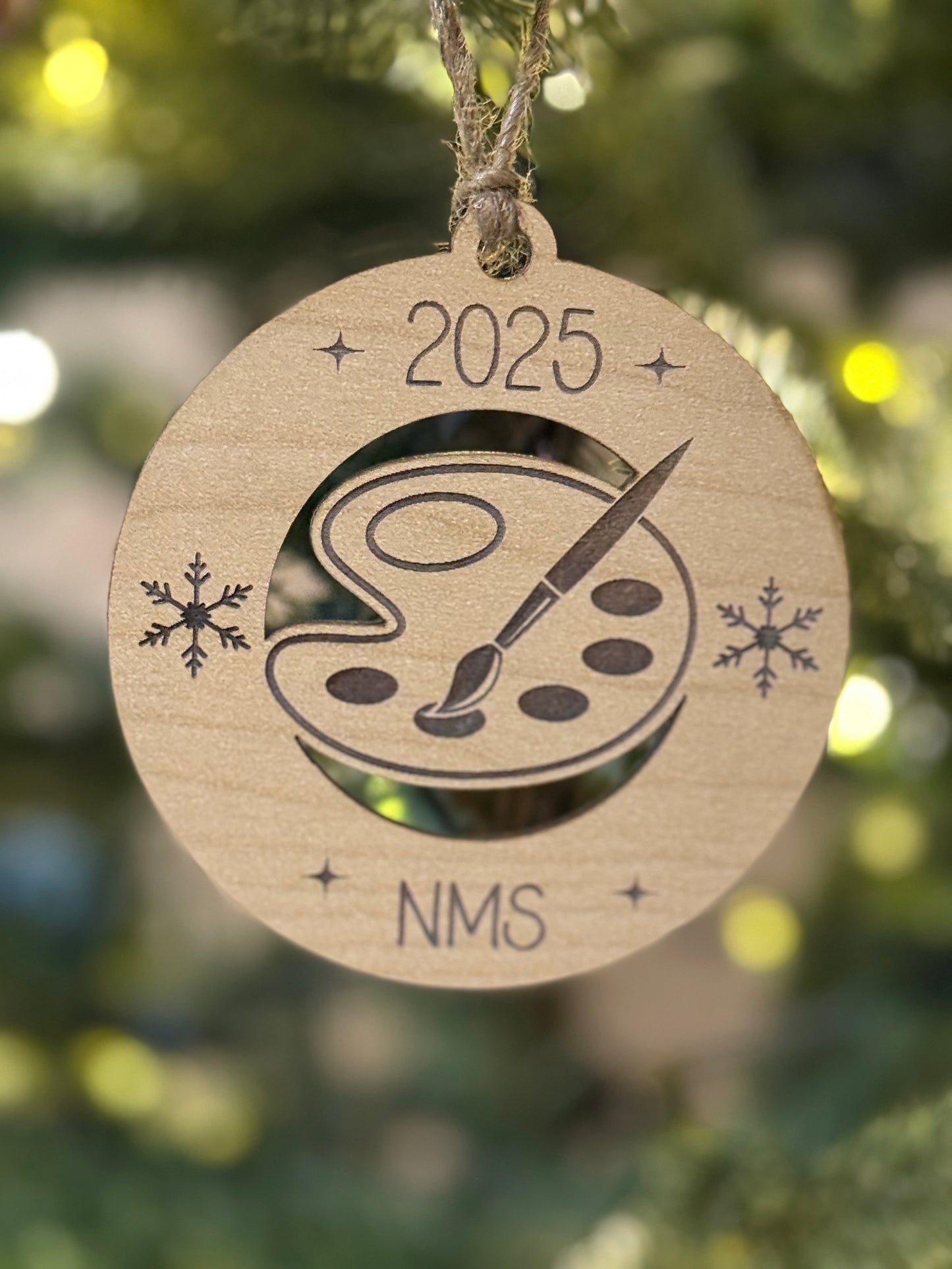 NMS - Personalized Artist Ornament