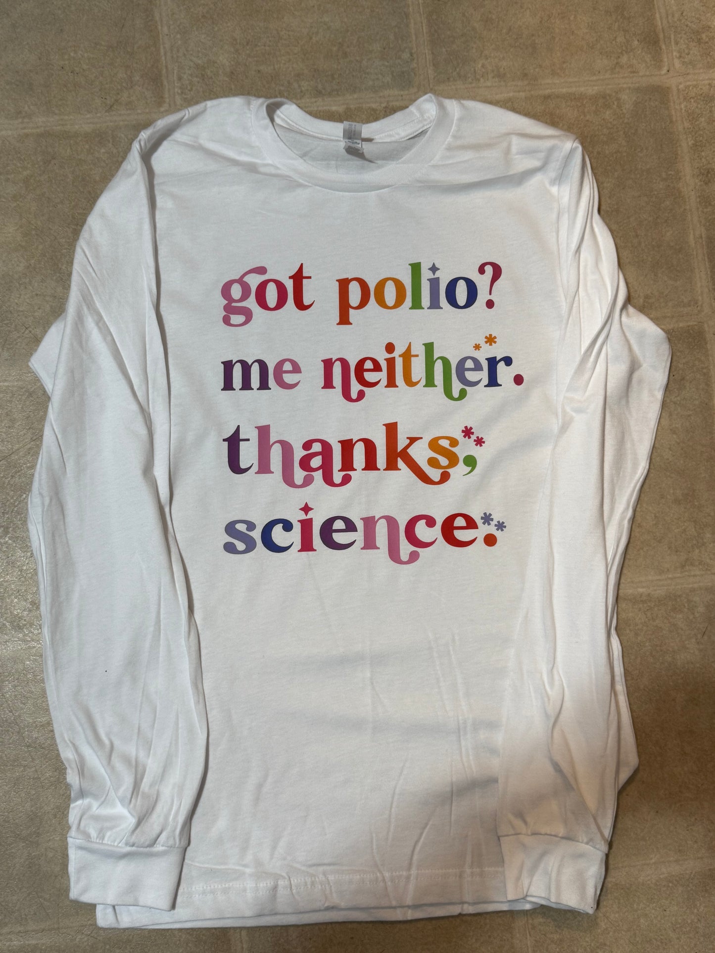 Thanks Science Short Sleeve or Long Sleeve T-shirt