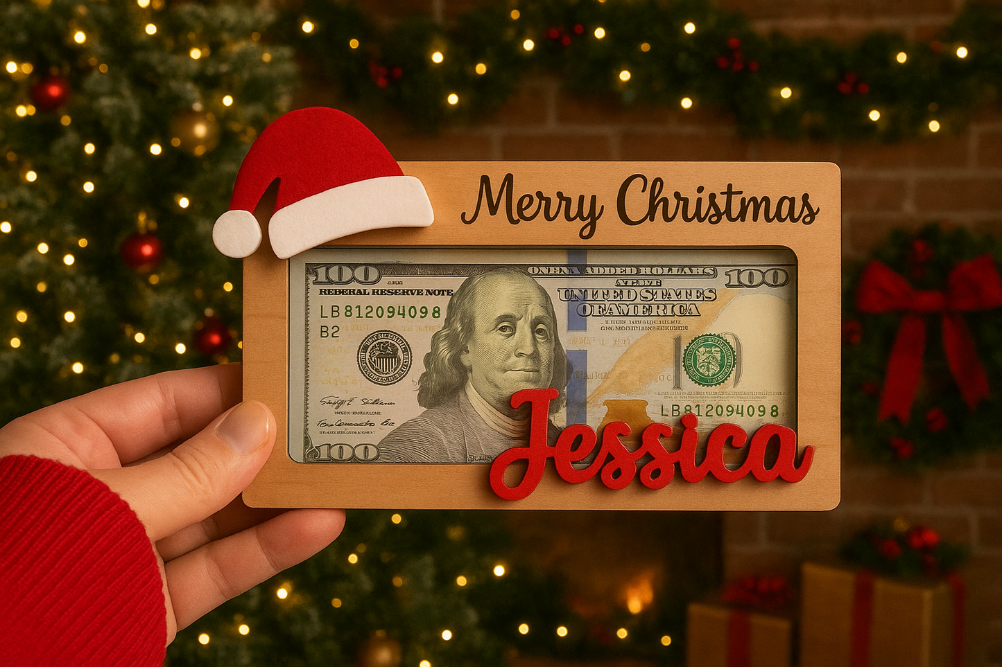 Christmas Money holder