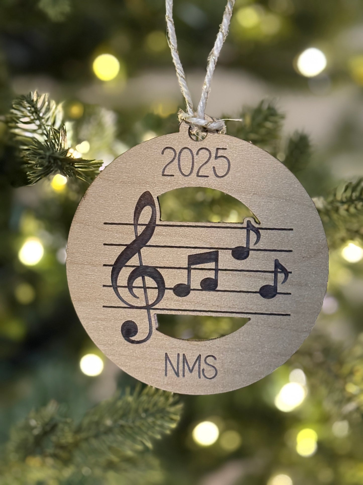 Personailzed Music/Chorus Ornament